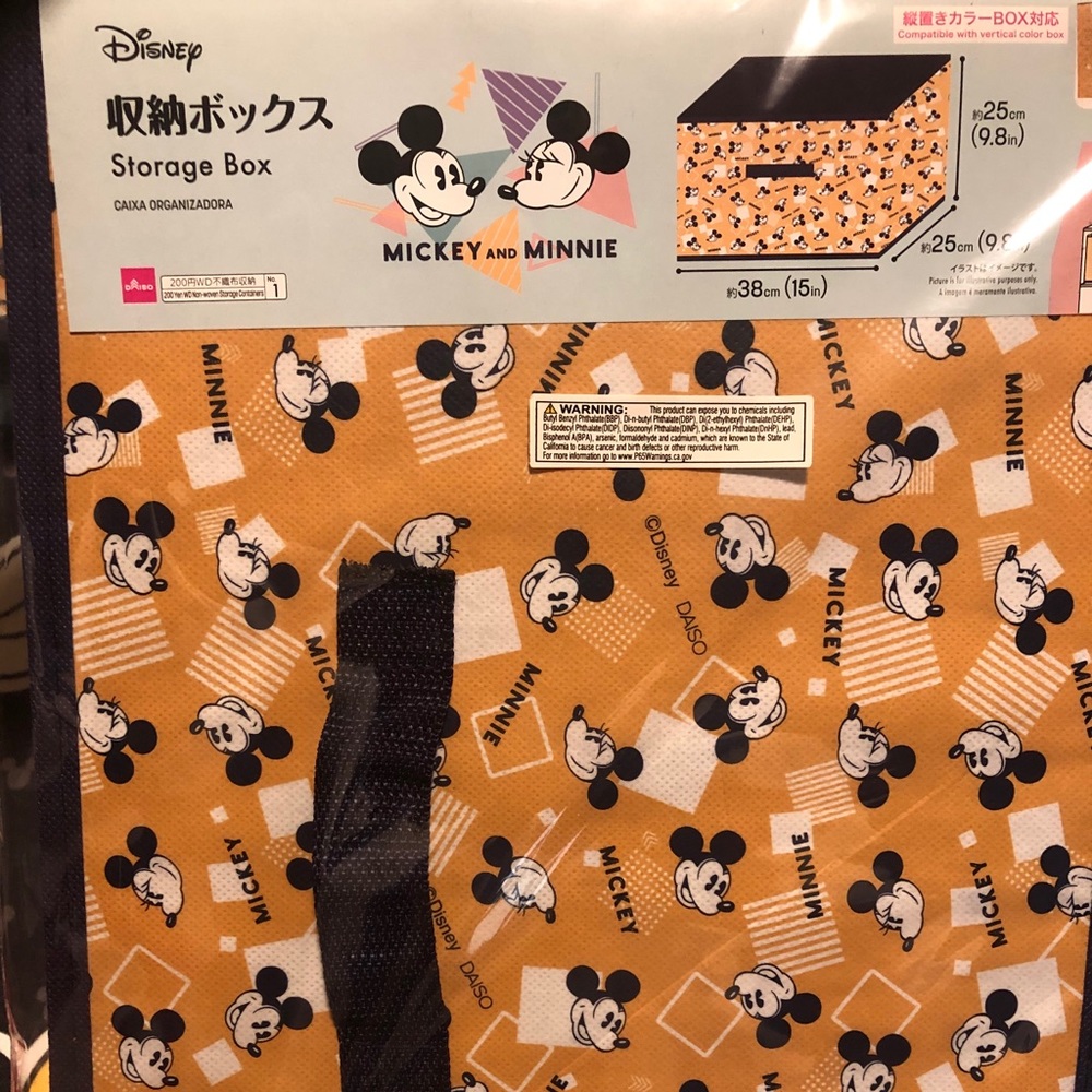 Mickey Mouse Storage Box